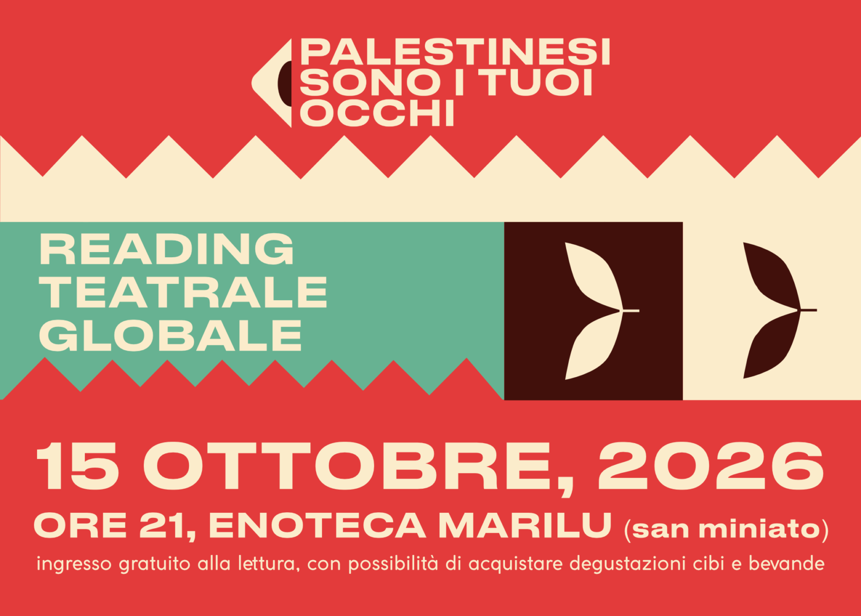 Palestinesi sono i tuoi occhi